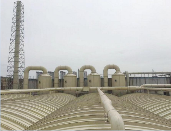 无锡市蓝博污水厂废气治理项目110000m³/h