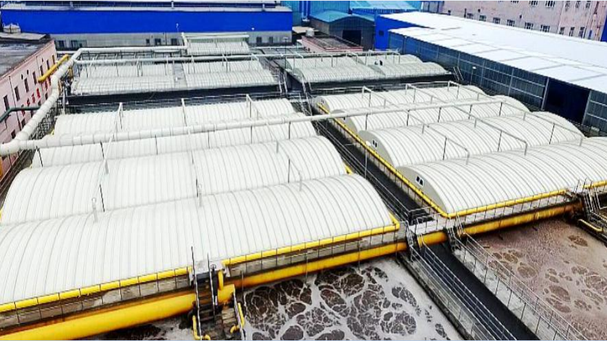 江阴红柳集团污水厂废弃治理项目30000m³/h