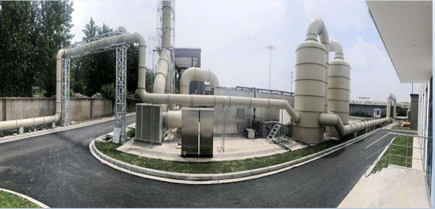 常州市横山桥污水厂废气治理项目28000m³/h