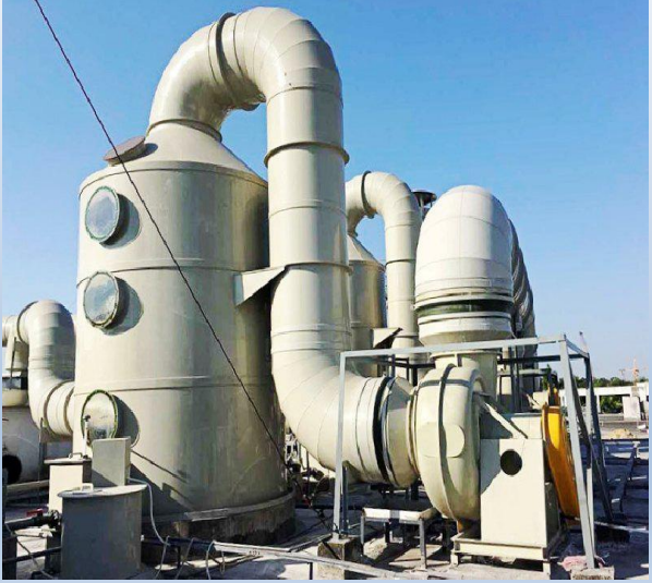 江苏华尔化工工业废气治理60000m³/h