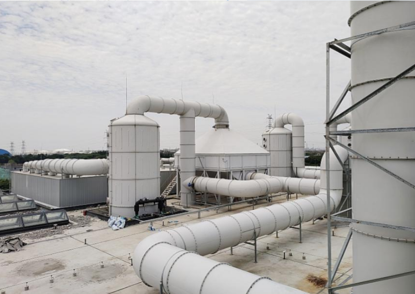 上海金山餐厨垃圾废气治理项目250000m³/h