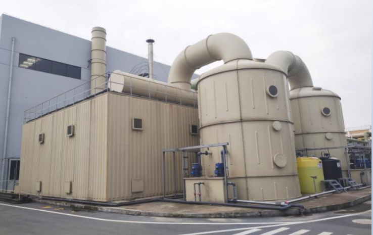 浙江诸暨餐厨垃圾废气治理项目100000m³/h