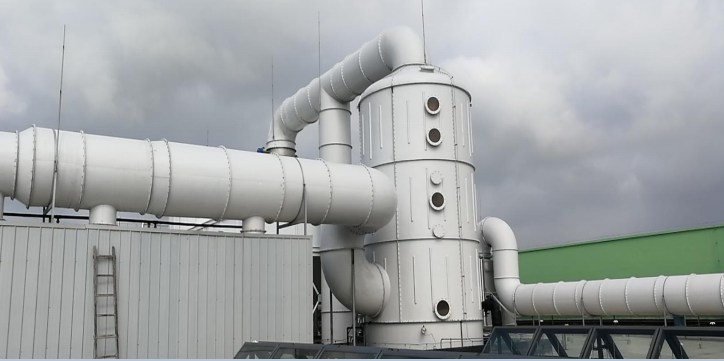 浙江嘉定餐厨垃圾废气治理项目100000m³/h