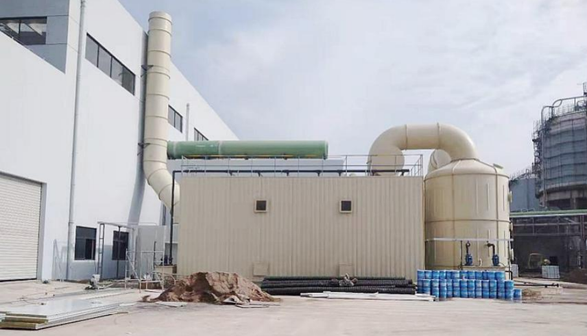 浙江绍兴餐厨垃圾废气治理项目70000m³/h