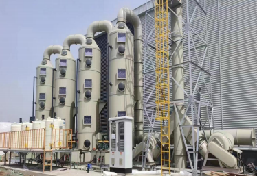 PP/玻璃钢净化塔玻璃钢制品